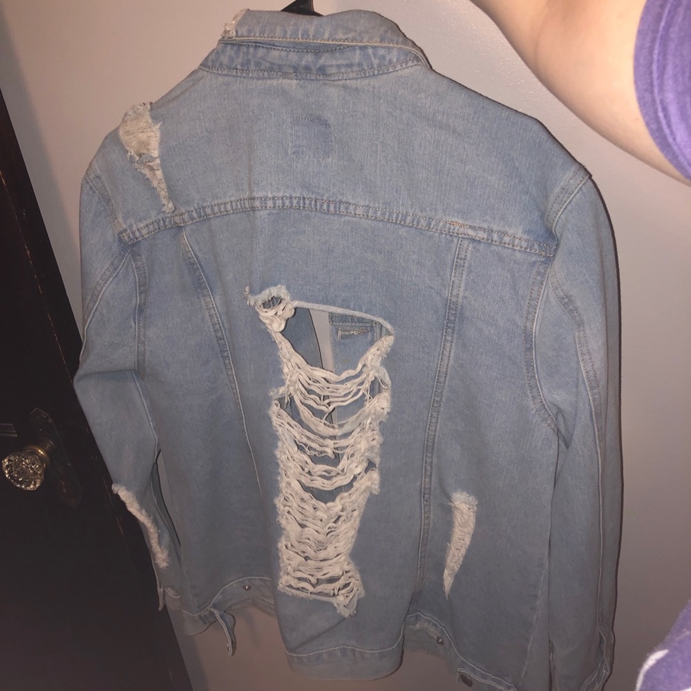 Boomboom jeans XL distressed jean jacket
